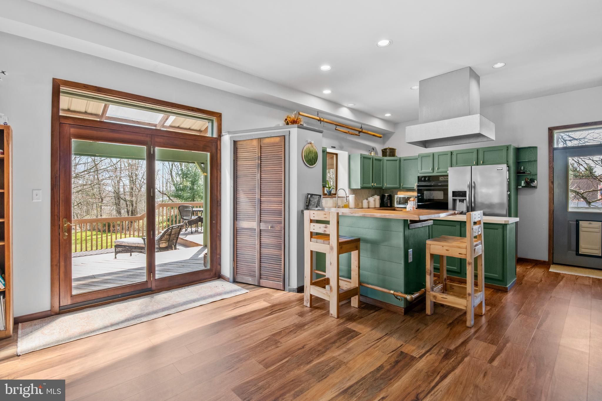 248 Warwick Road Elverson, PA 19520 - Photo 6 of 56 Glass patio door leading to covered deck