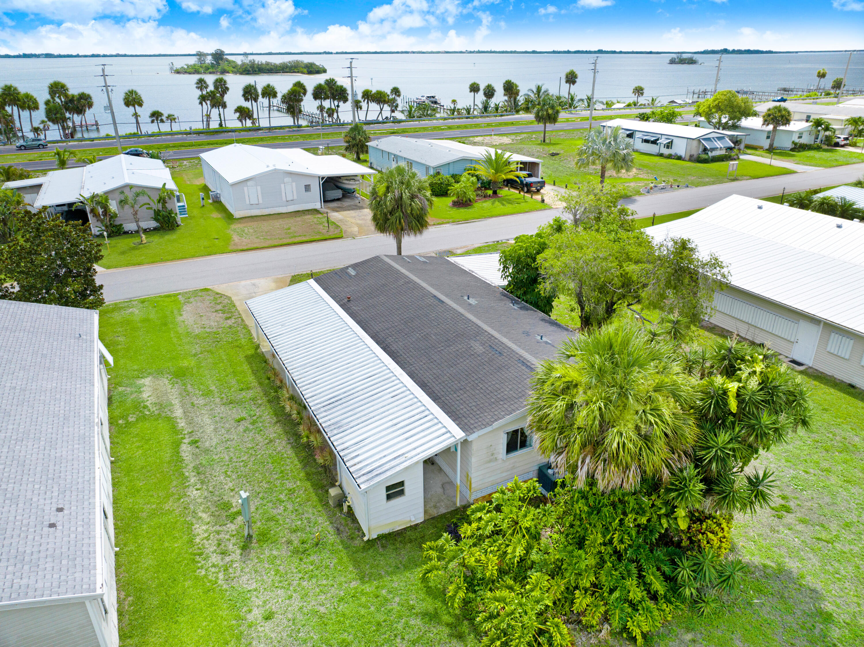 7500 Agawam Road Sebastian, FL 32976 - Photo 38 of 56 Aerial Backyard