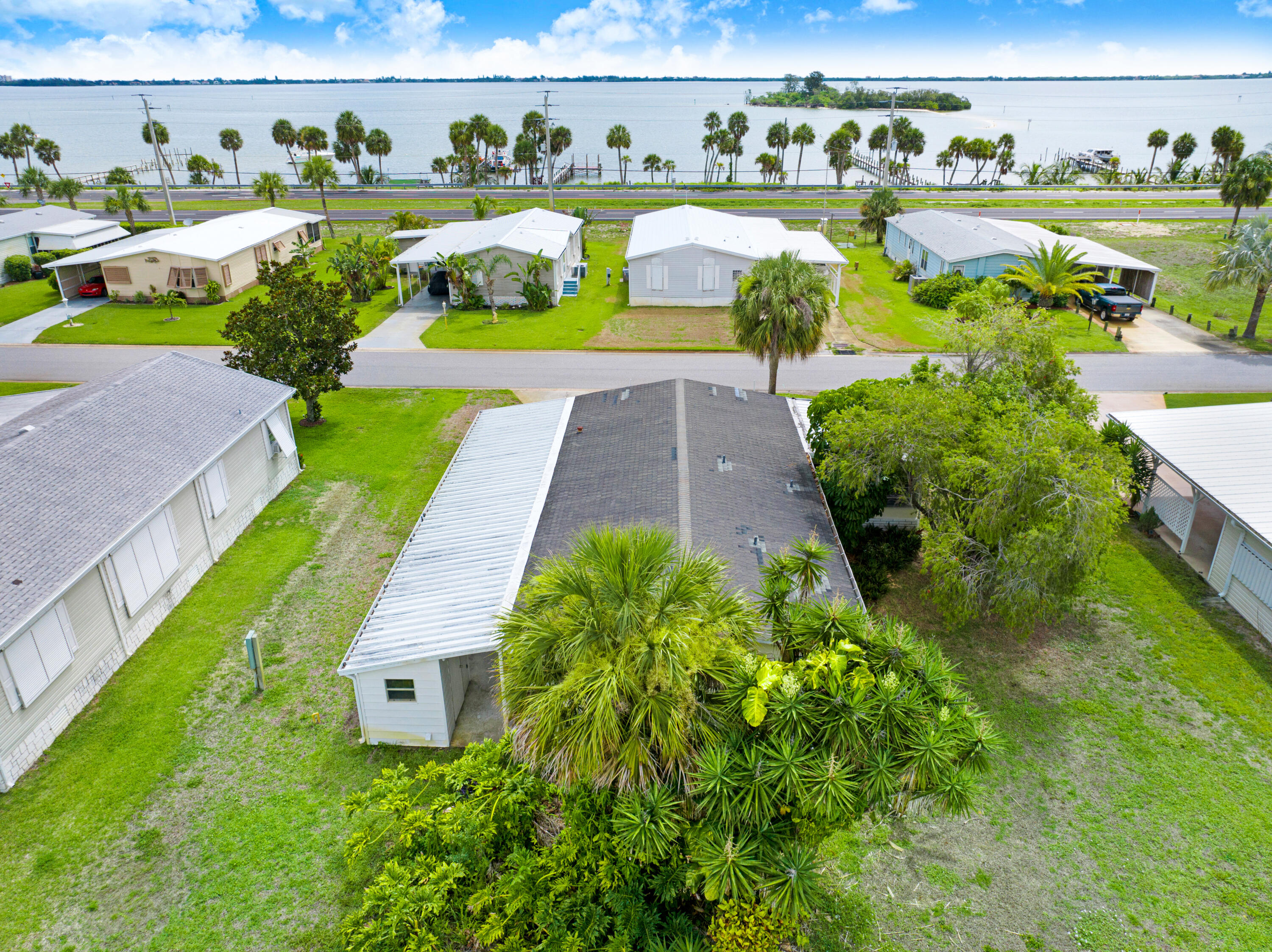 7500 Agawam Road Sebastian, FL 32976 - Photo 39 of 56 Aerial Backyard