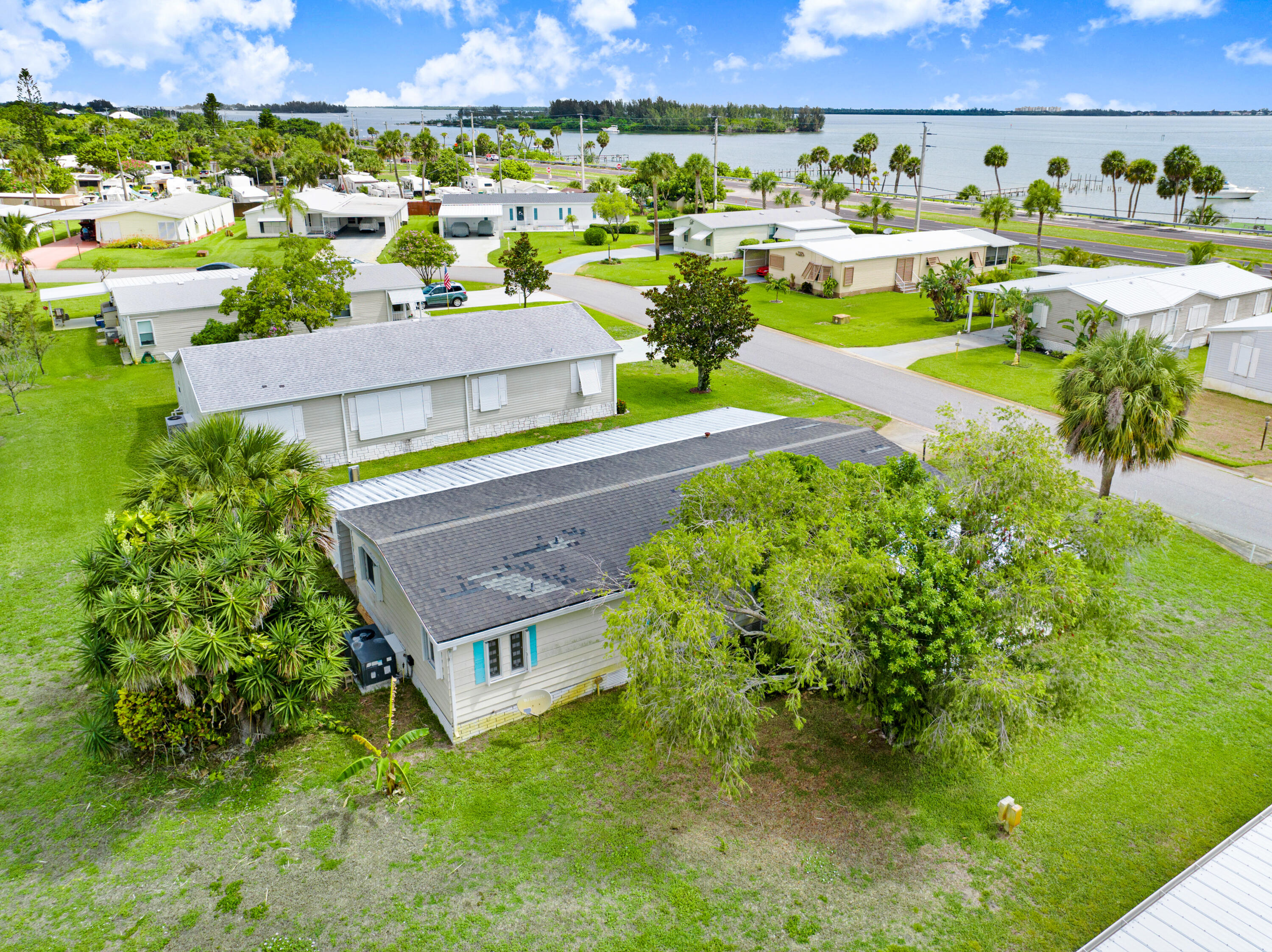 7500 Agawam Road Sebastian, FL 32976 - Photo 40 of 56 Aerial Side Yard