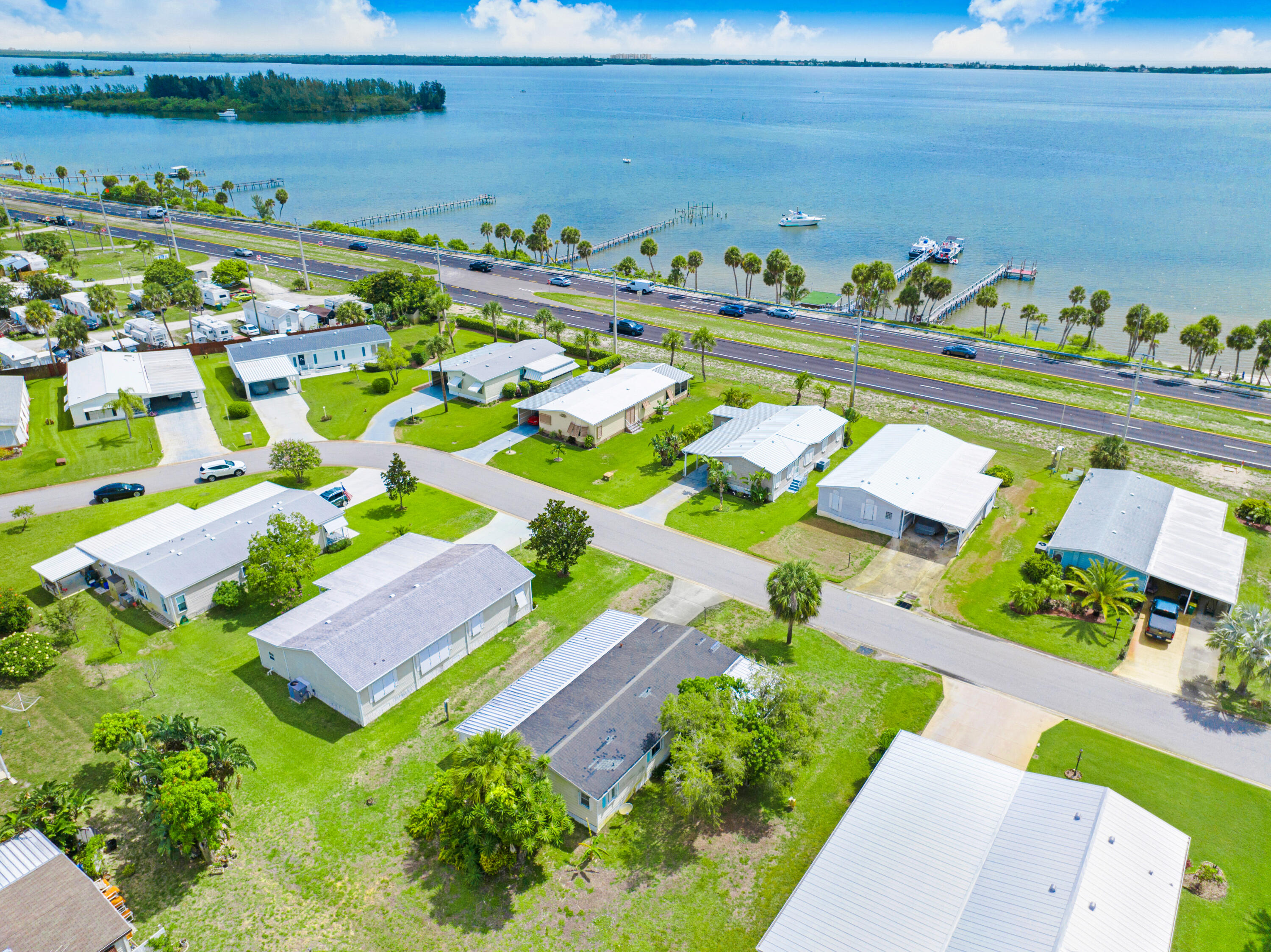 7500 Agawam Road Sebastian, FL 32976 - Photo 45 of 56 Aerial Facing North