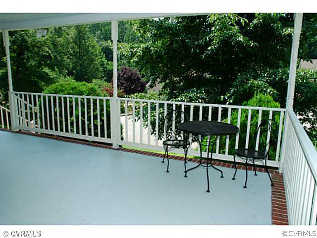 4211 Saratoga Road Richmond, VA 23235 - Photo 3 of 24 a view of a balcony with furniture