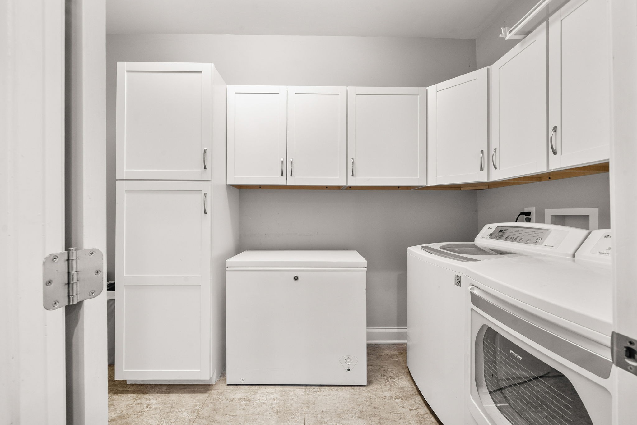 1102 Marys Place Lebanon, TN 37090 - Photo 23 of 58 a view of storage and utility room with washer and dryer
