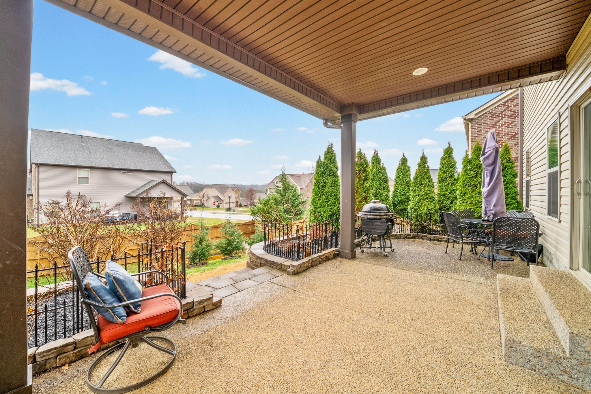 1102 Marys Place Lebanon, TN 37090 - Photo 8 of 58 a view of a patio with a table and chairs