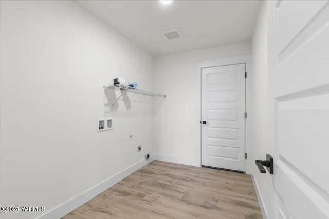 a view of a backyard with a garden