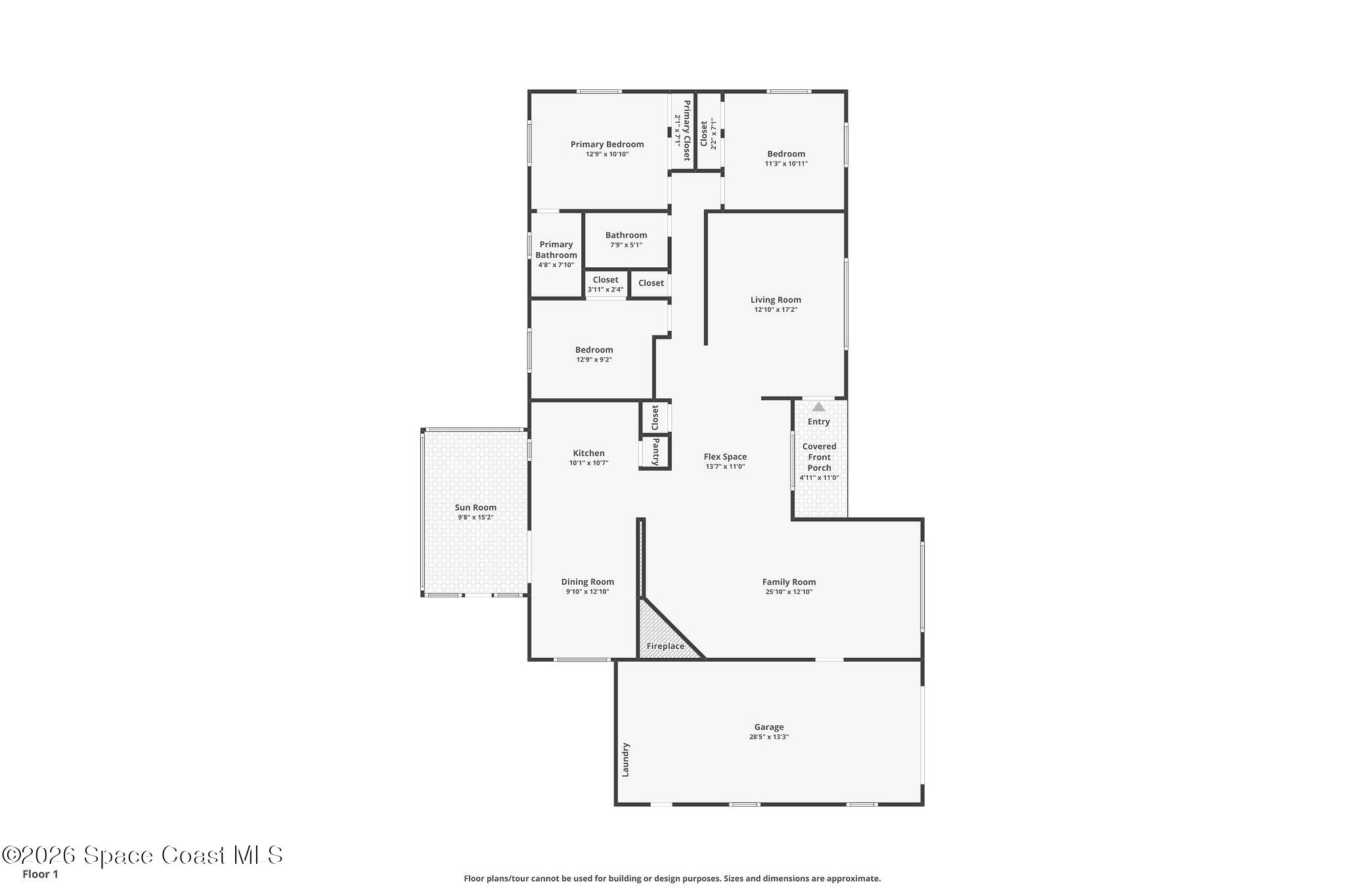 998 Kings Post Road Rockledge, FL 32955 - Photo 39 of 39 a picture of floor plan