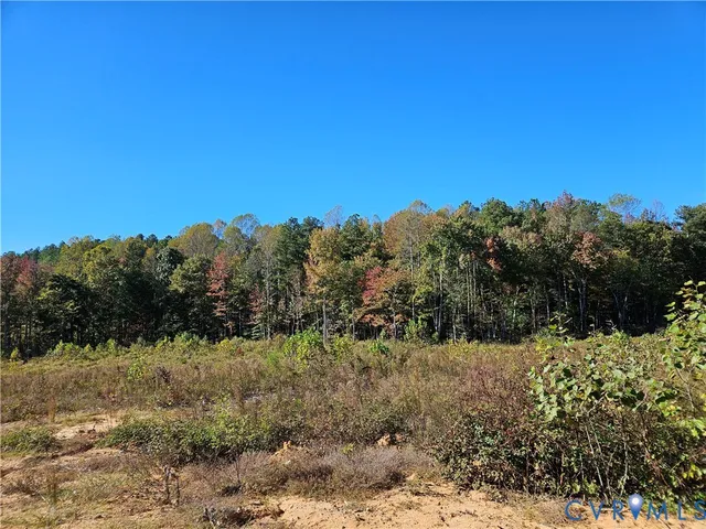 a view of a yard covered with snow