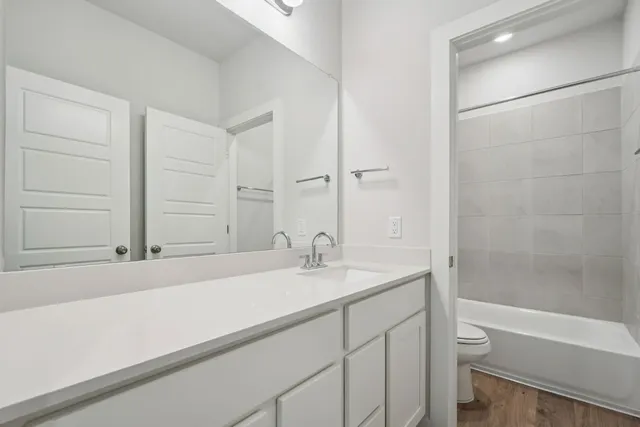 a bathroom with a sink and a bathtub
