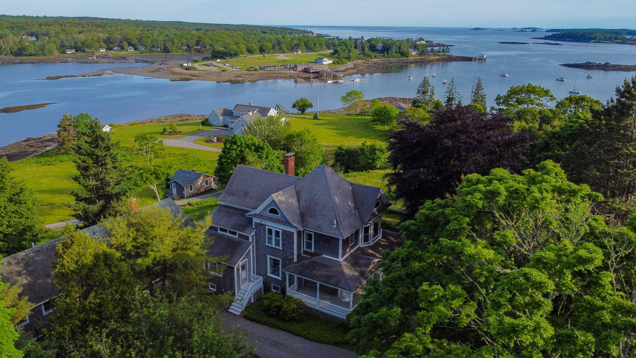 338 Pemaquid Harbor Road Pemaquid, ME 04558 - Photo 1 of 1 13-web-or-mls-Aerial_13