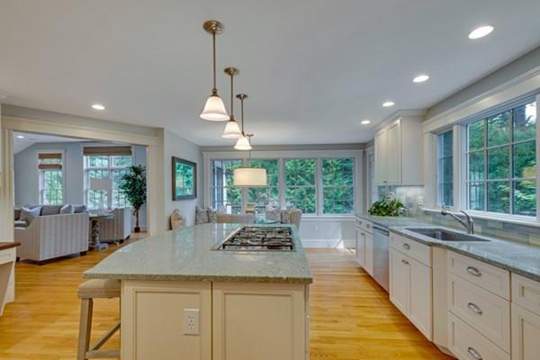 24 Birch Road Wellesley, MA 02482 - Photo 6 of 39 a kitchen with sink stove and large window