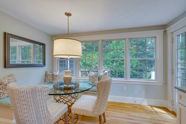 24 Birch Road Wellesley, MA 02482 - Photo 8 of 39 a dining room with furniture window and wooden floor