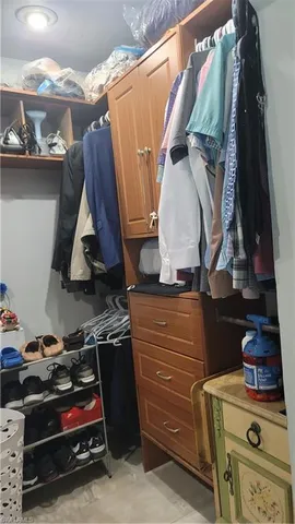 a room with storage and utility