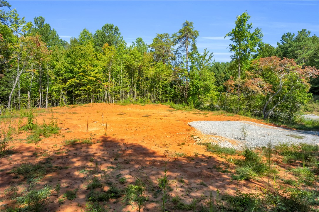 167 Cherokee Trail Easley, SC 29640 - Photo 3 of 18 A spacious, cleared lot bordered by lush, mature trees, ideal for your dream build.