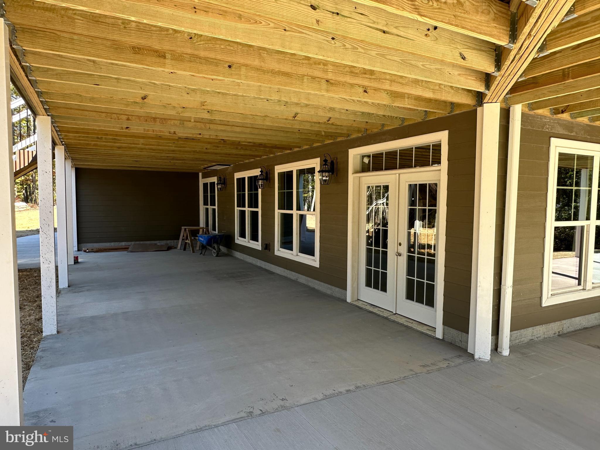 Example Deck Under Back Deck