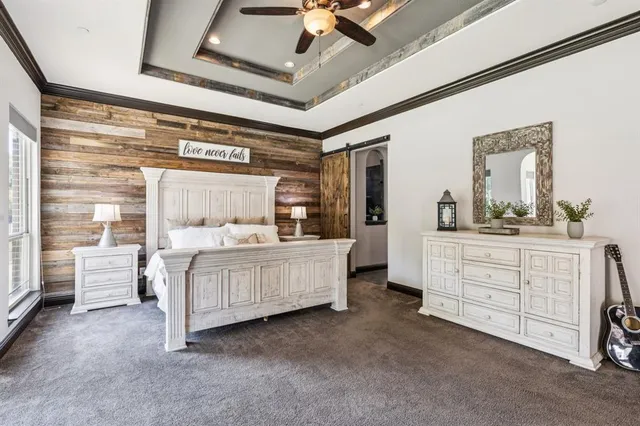 a room with window and furniture