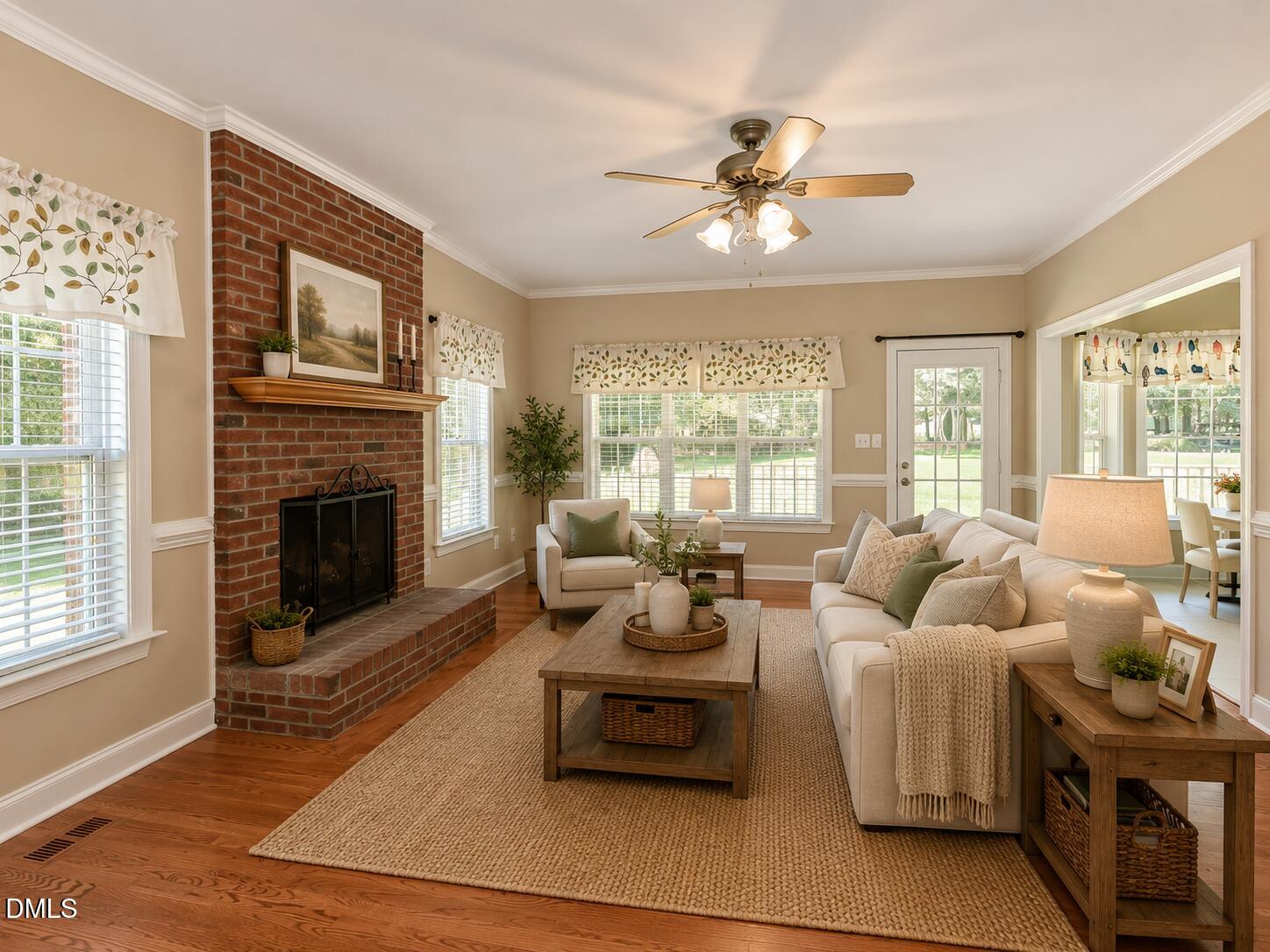 1229 Jogging Court Raleigh, NC 27603 - Photo 11 of 42 AI Staged Living Room