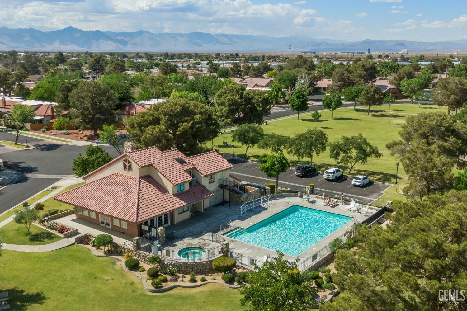 Undisclosed Address Ridgecrest, CA 93555 - Photo 3 of 34 an aerial view of residential houses with outdoor space and river