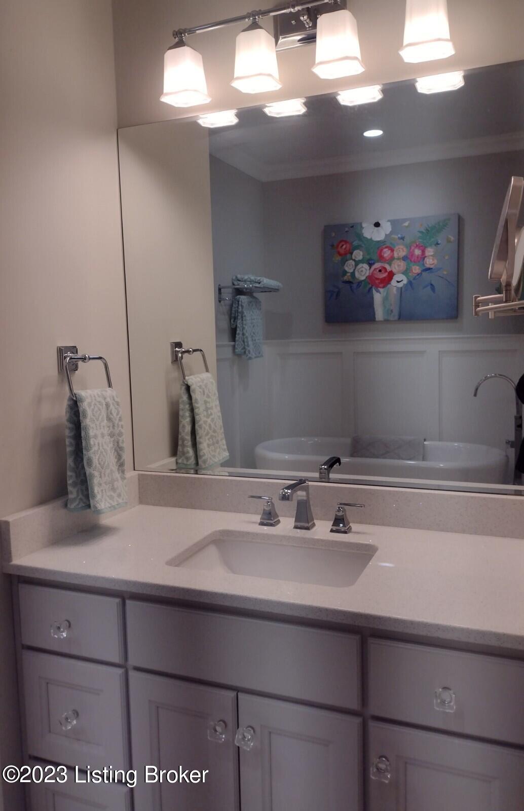 225 Maple Valley Road Louisville, KY 40245 - Photo 19 of 69 primary bath left sink and vanity