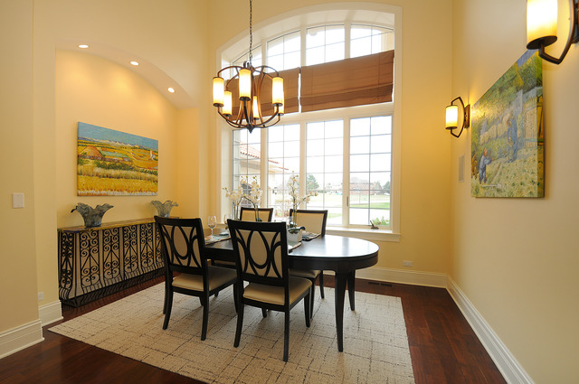 10 Ruffled Feathers Drive Lemont, IL 60439 - Photo 5 of 25 a view of a dining room with furniture and wooden floor