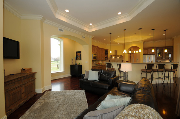 10 Ruffled Feathers Drive Lemont, IL 60439 - Photo 8 of 25 a living room with furniture and a flat screen tv