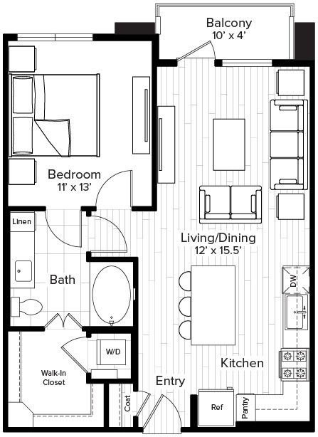 160 Birdsall Street, Unit 1102 Houston, TX 77007 - Photo 7 of 23 unknown