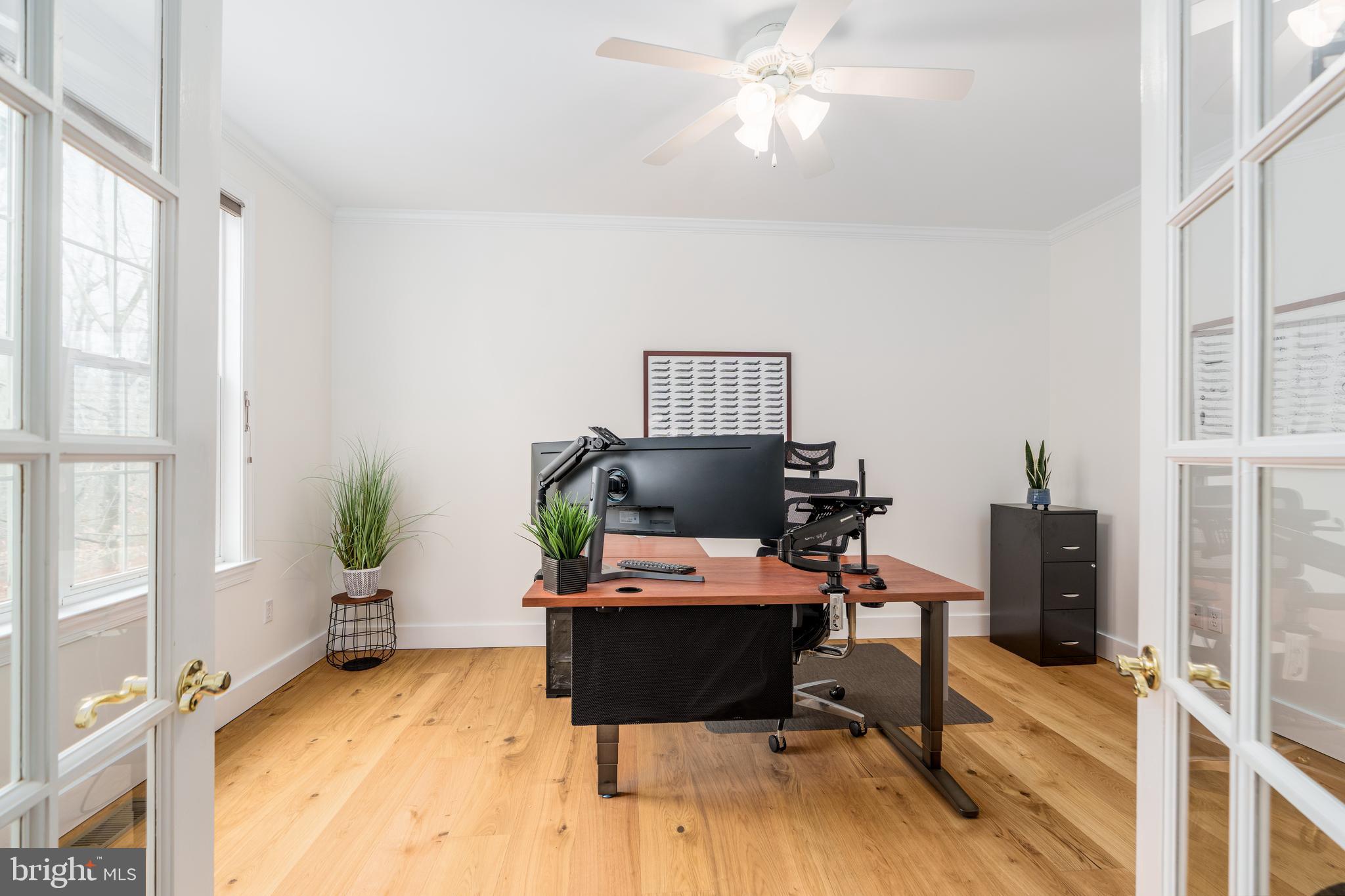 31 Wood Chip Road Elkton, MD 21921 - Photo 12 of 42 a view of a workspace with furniture and a window