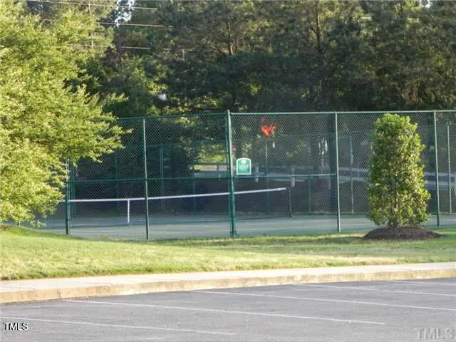 a view of a room with a yard
