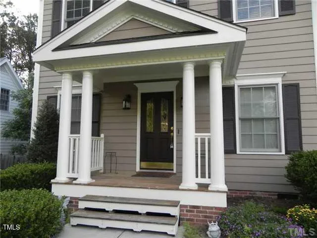 front view of the house