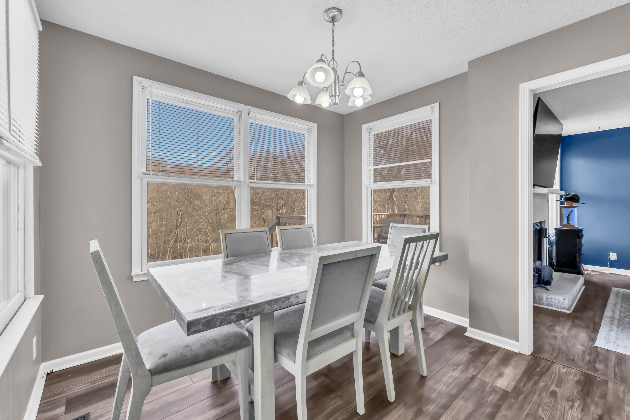 1440 McClardy Road Clarksville, TN 37042 - Photo 11 of 33 a view of a dining room with furniture window and wooden floor