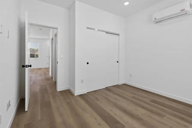 wooden floor in an empty room