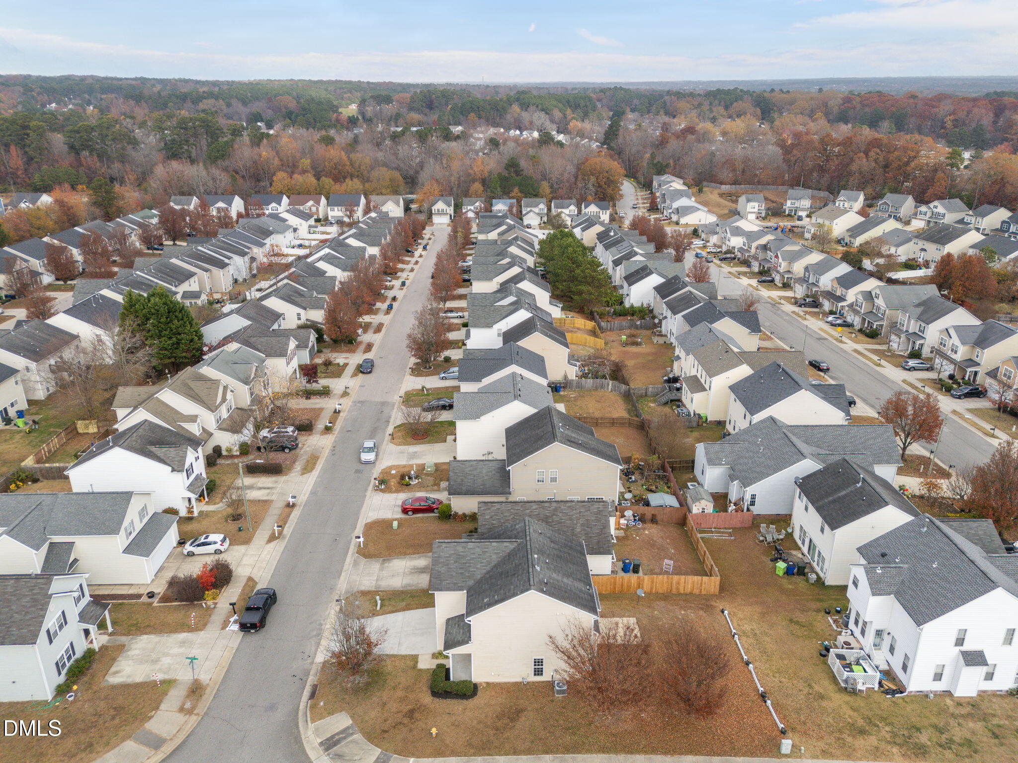 4406 Snowcrest Lane Raleigh, NC 27616 - Photo 40 of 41 an aerial view of multiple house