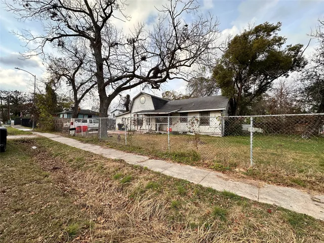 a view of house with outdoor space