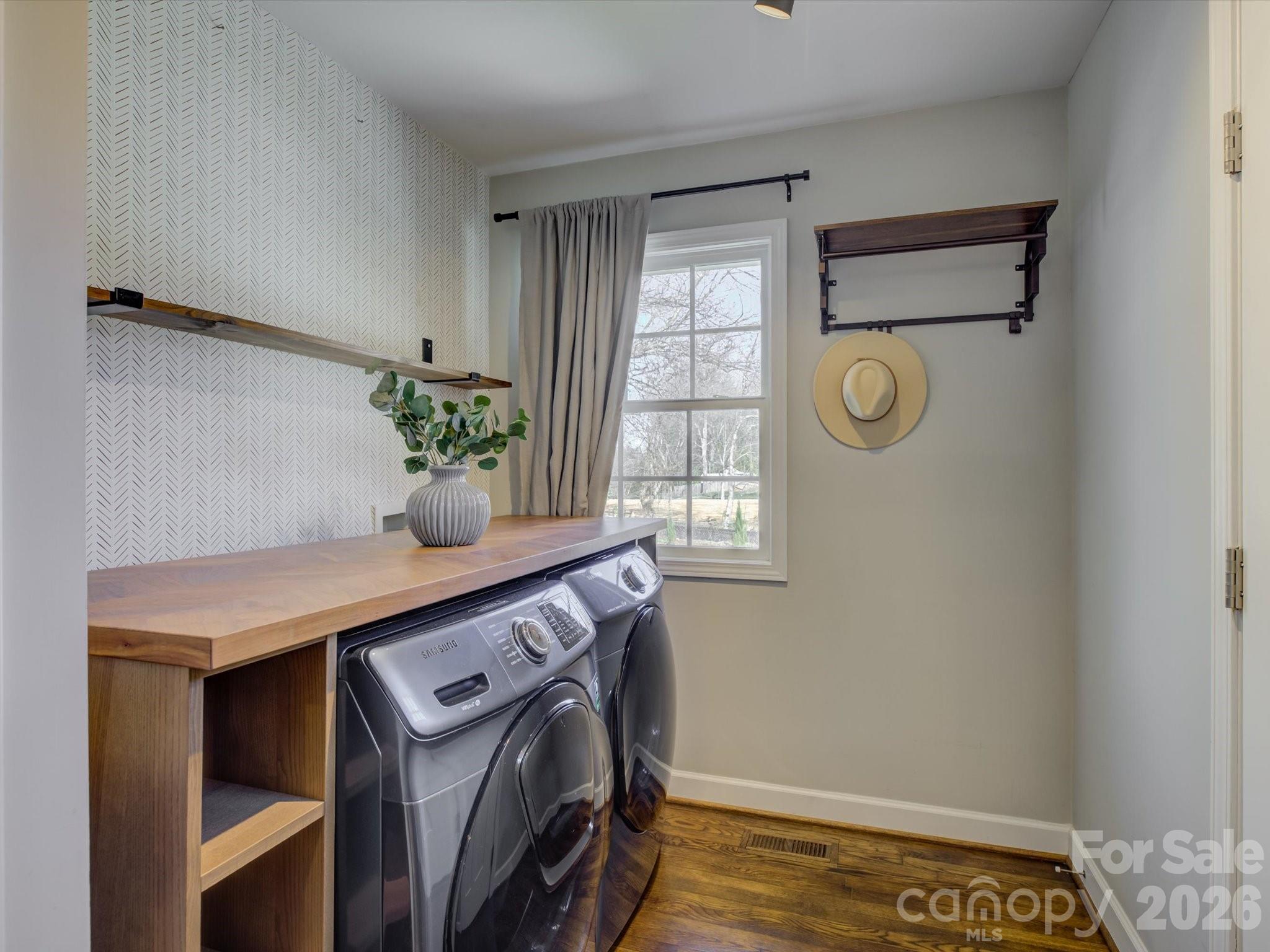 204 West Elliott Street Fort Mill, SC 29715 - Photo 17 of 43 a utility room with dryer and washer