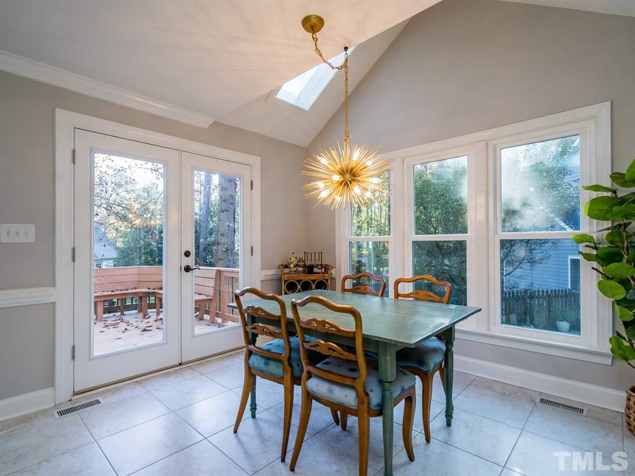 8508 Council Court Raleigh, NC 27615 - Photo 9 of 27 The dining room gets lots of natural light and has a great view of the back yard. Imagine hosting holiday gatherings or family celebrations in this inviting space.
