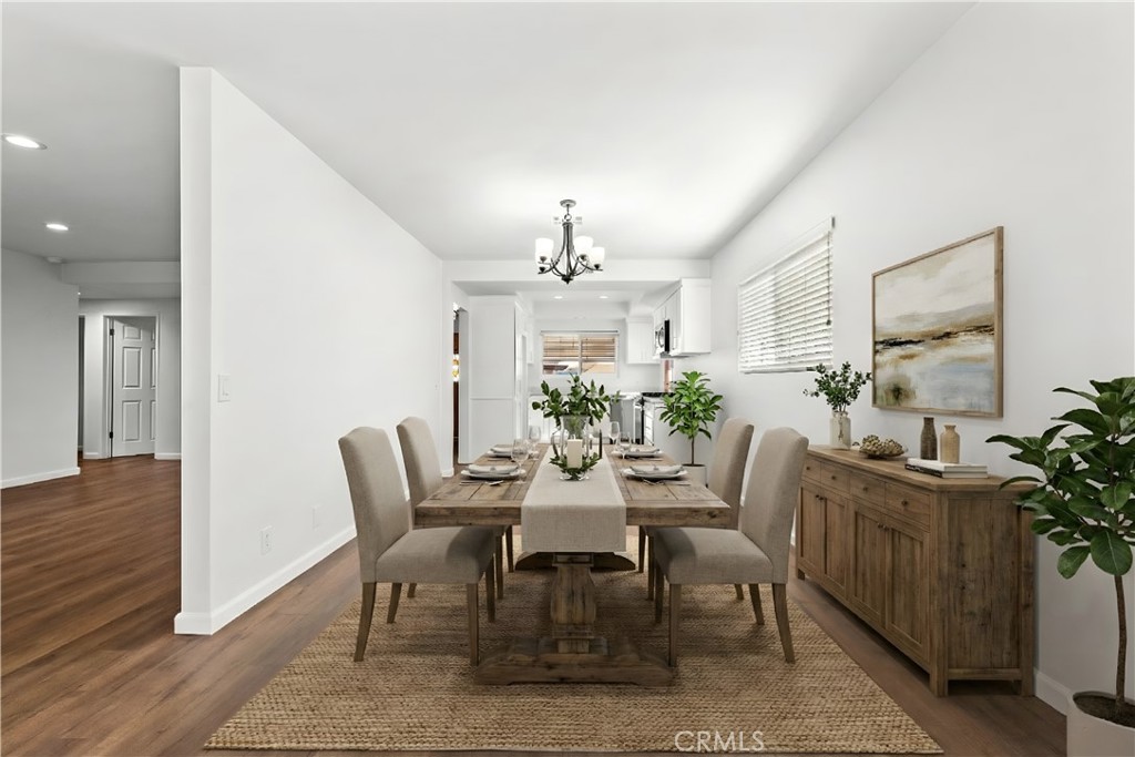 7425 Garden Grove Avenue Reseda, CA 91335 - Photo 2 of 12 a view of a dining room with furniture