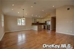 a view of kitchen and window