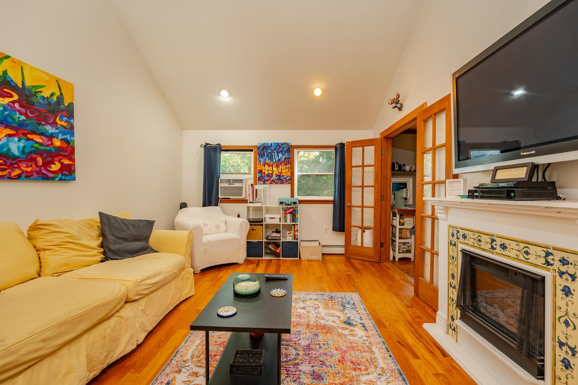 32 Norwood Road Marmora, NJ 08223 - Photo 10 of 32 a living room with furniture and a fireplace