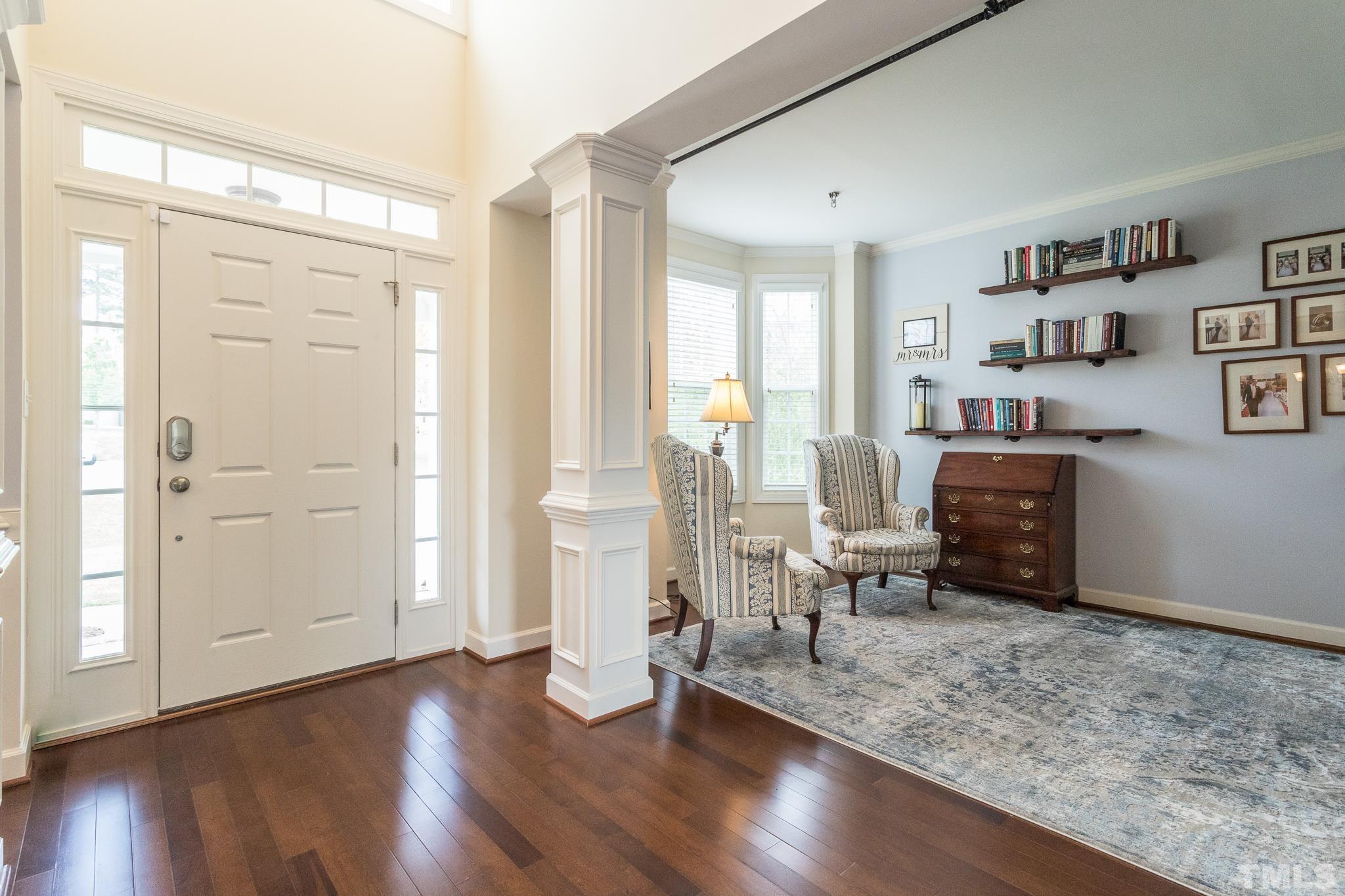 2800 Bending Tree Court Raleigh, NC 27613 - Photo 31 of 49 a living room with furniture and wooden floor