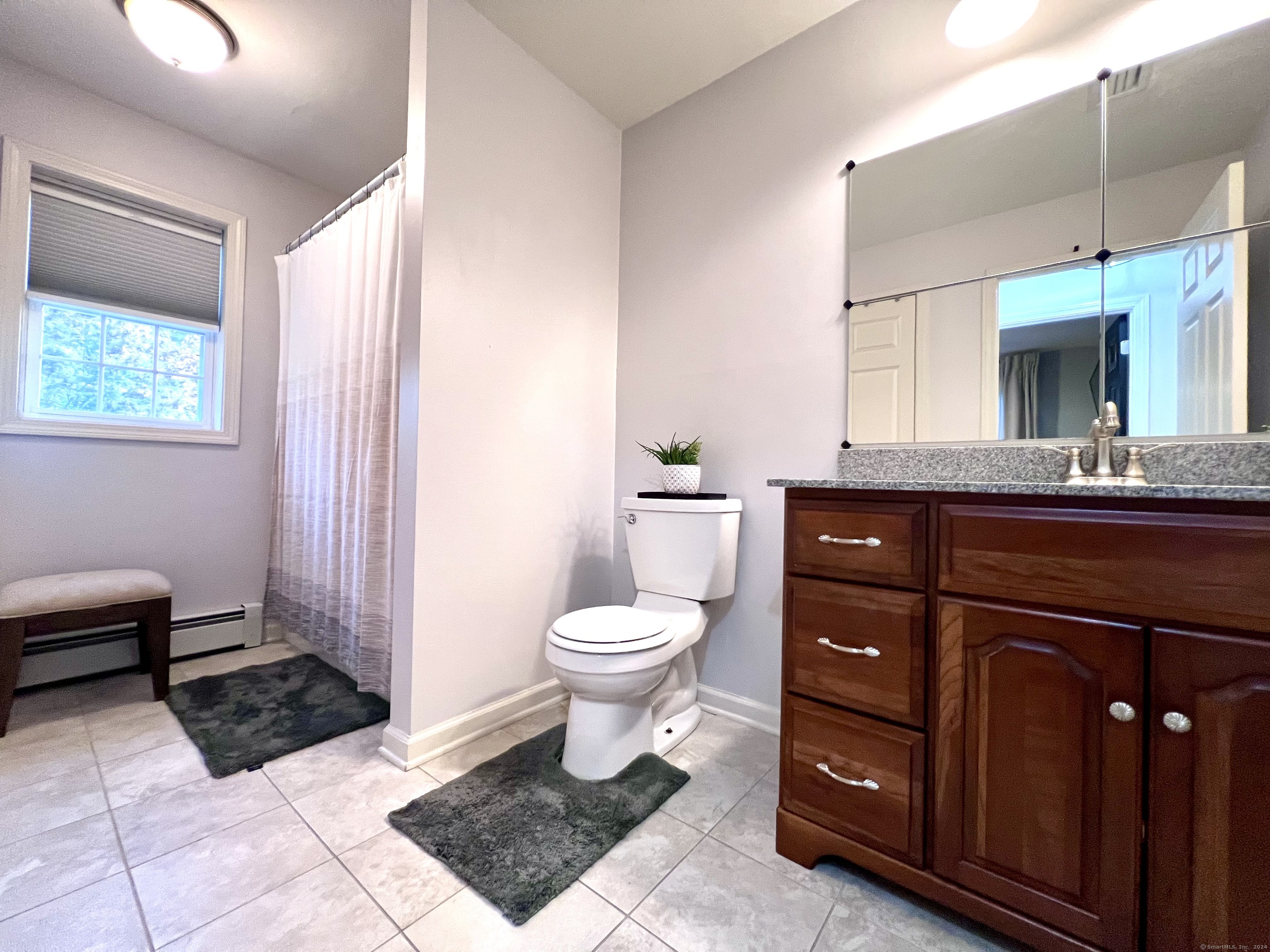 4 Cobblestone Court Naugatuck, CT 06770 - Photo 29 of 34 a spacious bathroom with a toilet a sink and a mirror