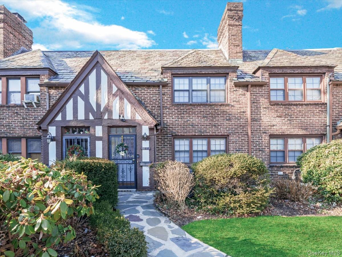 Classic Tudor rowhouse