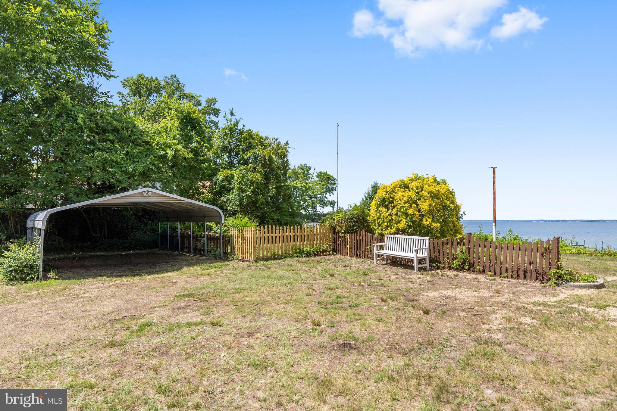 20947 Ridge Road Colonial Beach, VA 22443 - Photo 57 of 65 Side Yard with Covered Parking