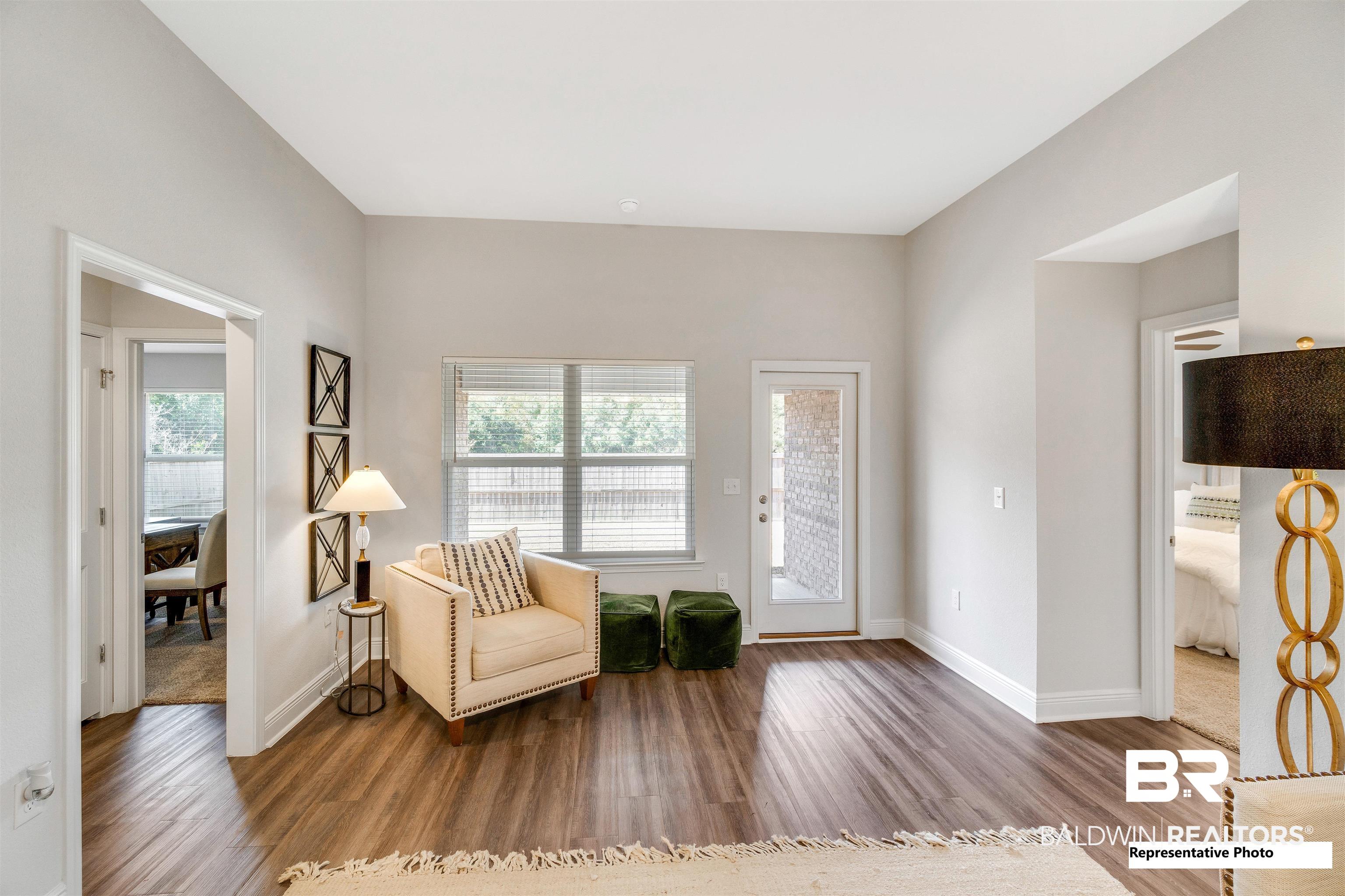643 Mayflower Drive Foley, AL 36535 - Photo 20 of 34 Sitting room featuring wood finished floors and baseboards