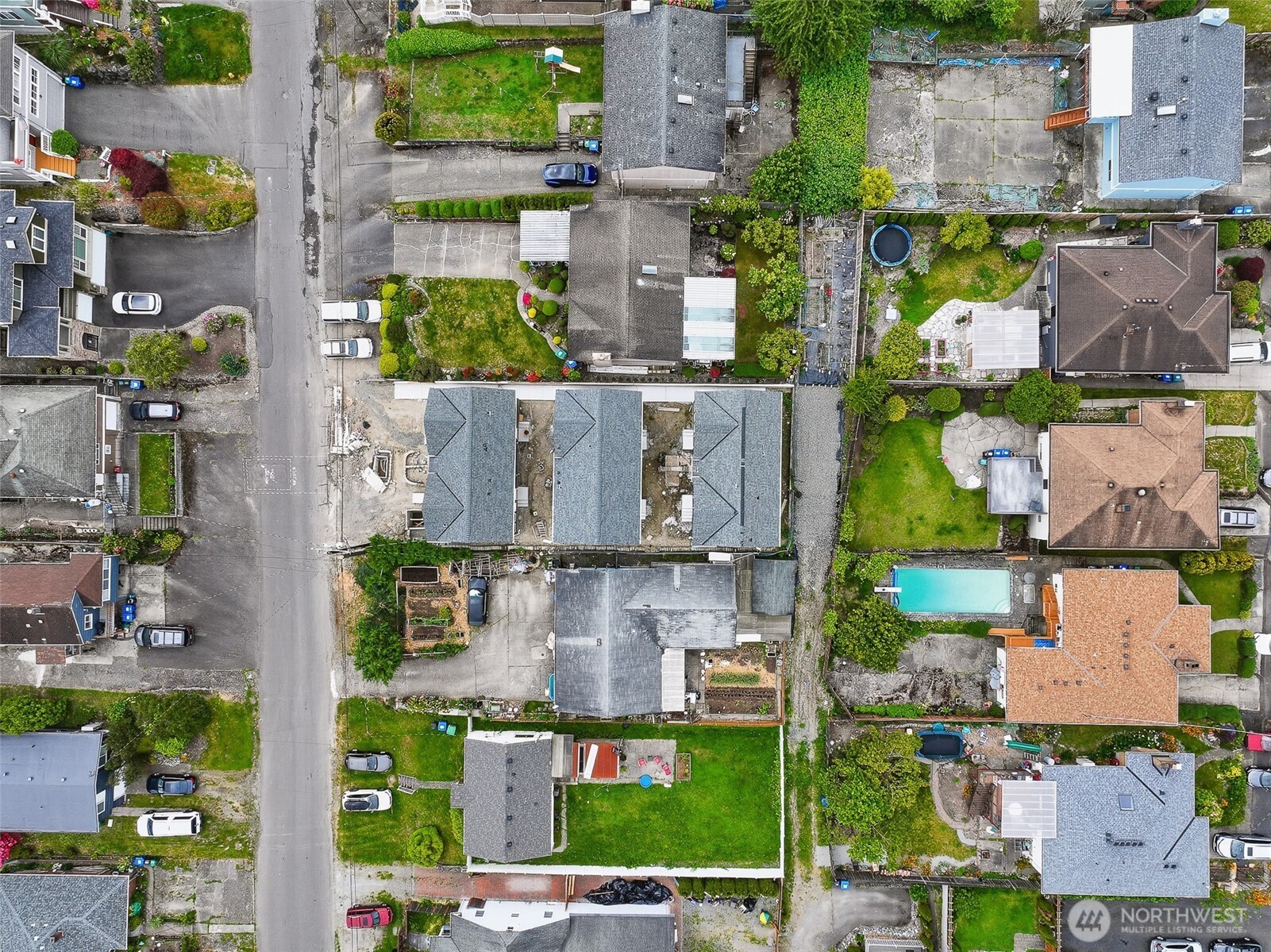 2317 22nd Avenue South Seattle, WA 98144 - Photo 7 of 29 an aerial view of houses and roads