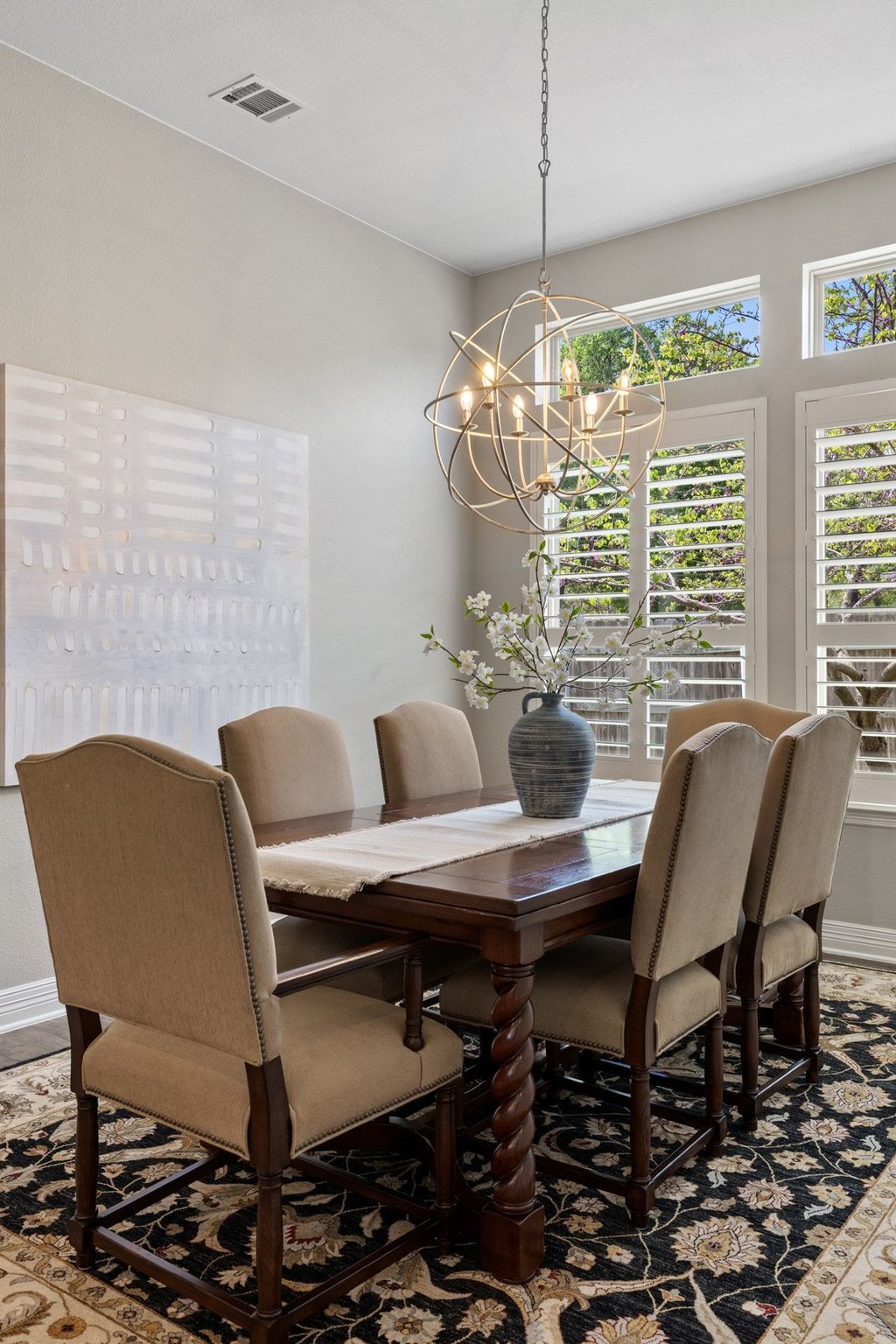 108 Berry Cove Georgetown, TX 78628 - Photo 16 of 39 a view of a dining room with furniture window and outside view