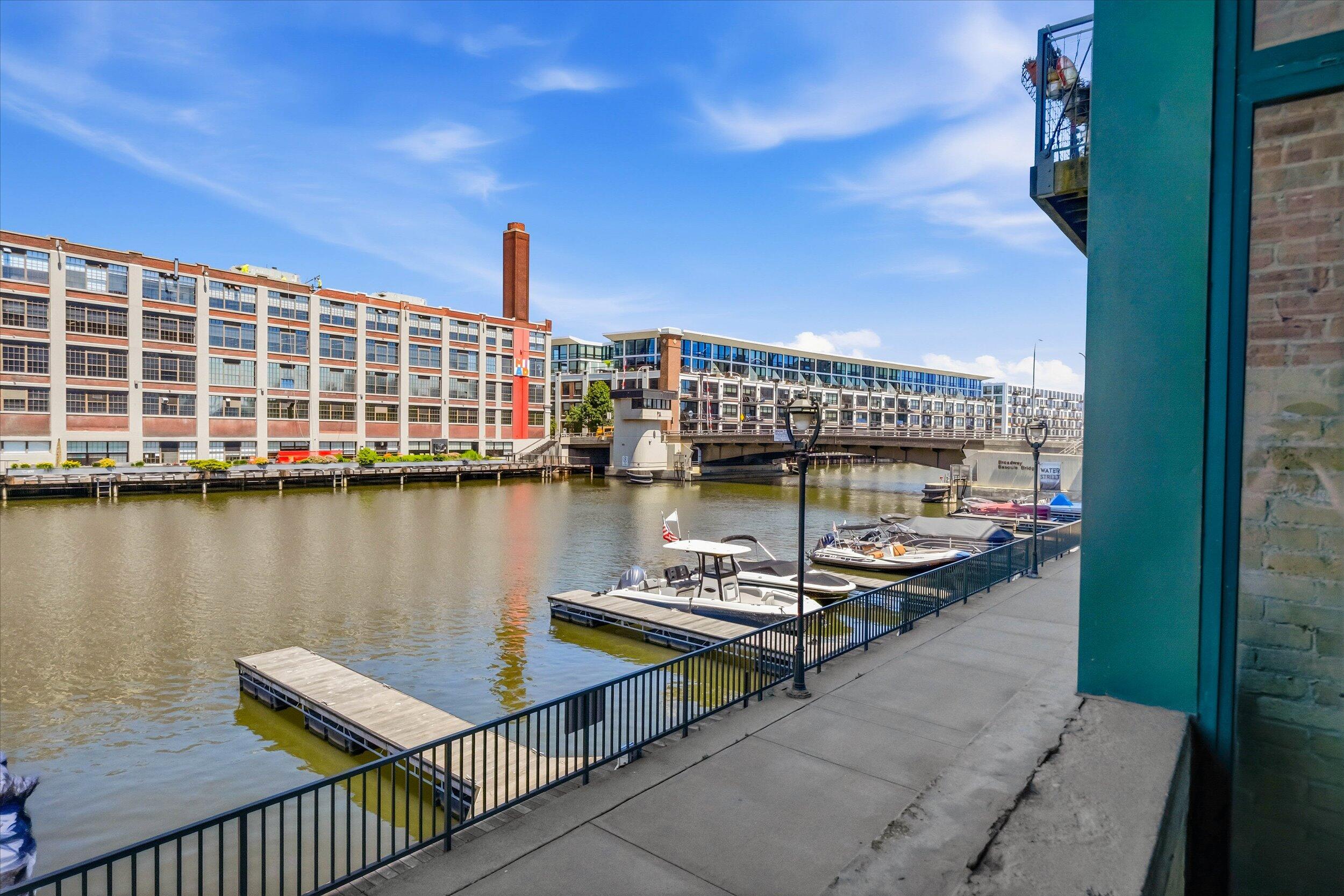 200 South Water Street, Unit 104 Milwaukee, WI 53204 - Photo 16 of 23 Riverfront Balcony