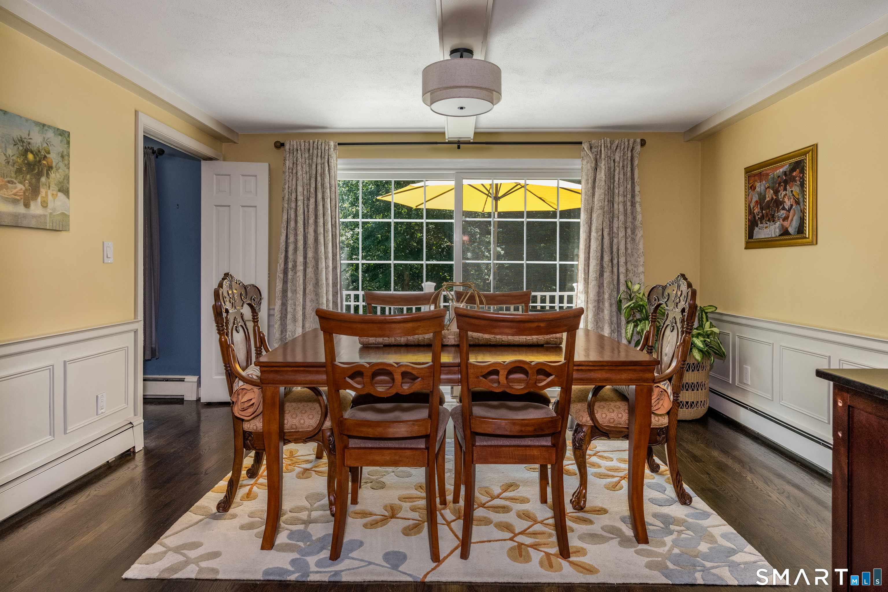 63 Brookmoor Road Avon, CT 06001 - Photo 14 of 29 Dining Room with access to deck