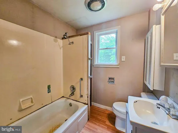 a view of outdoor space and deck