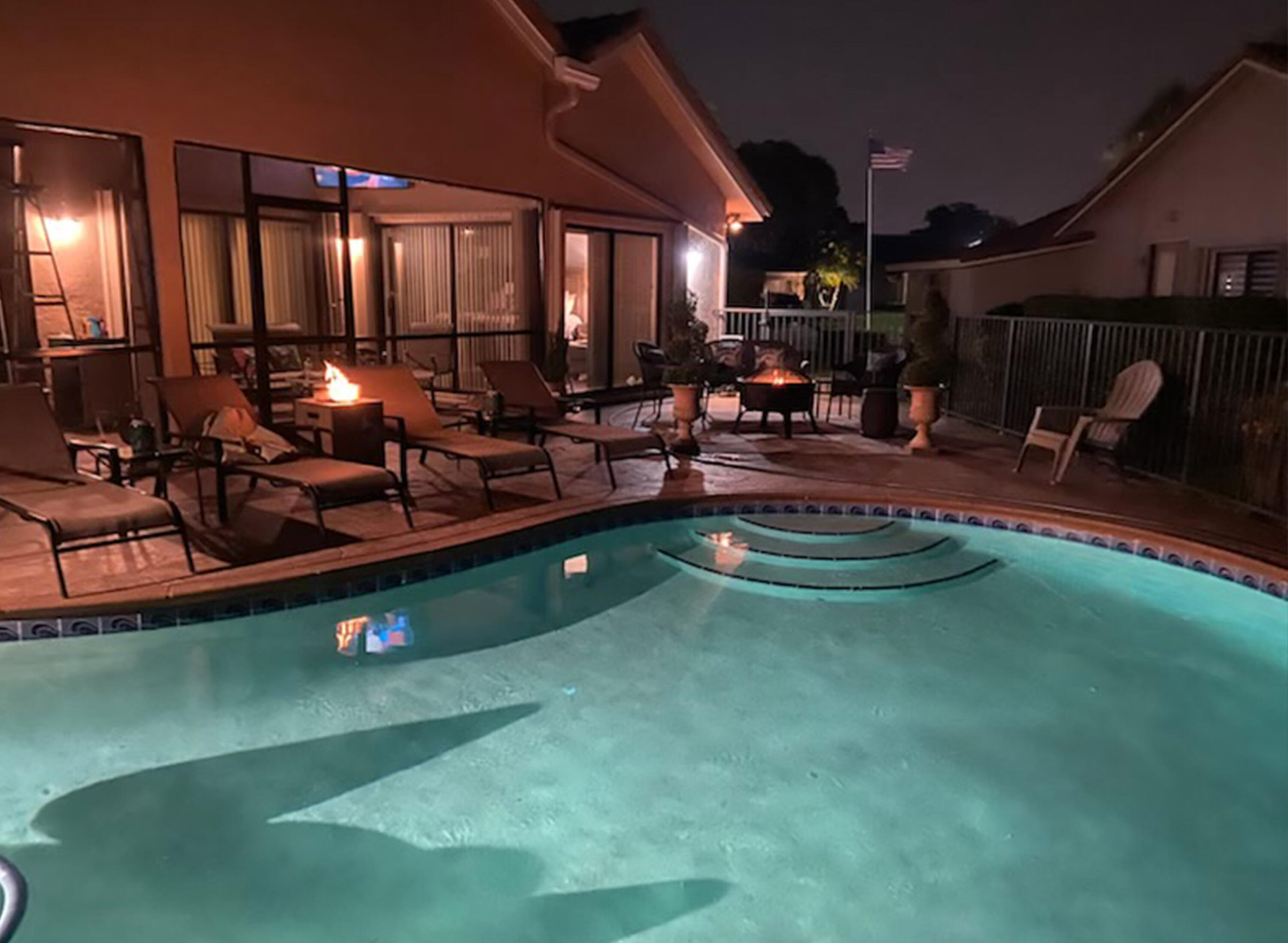 10211 Crosswind Road Boca Raton, FL 33498 - Photo 34 of 43 10211-Crosswind-Rd-pool-night-view-Jimmy