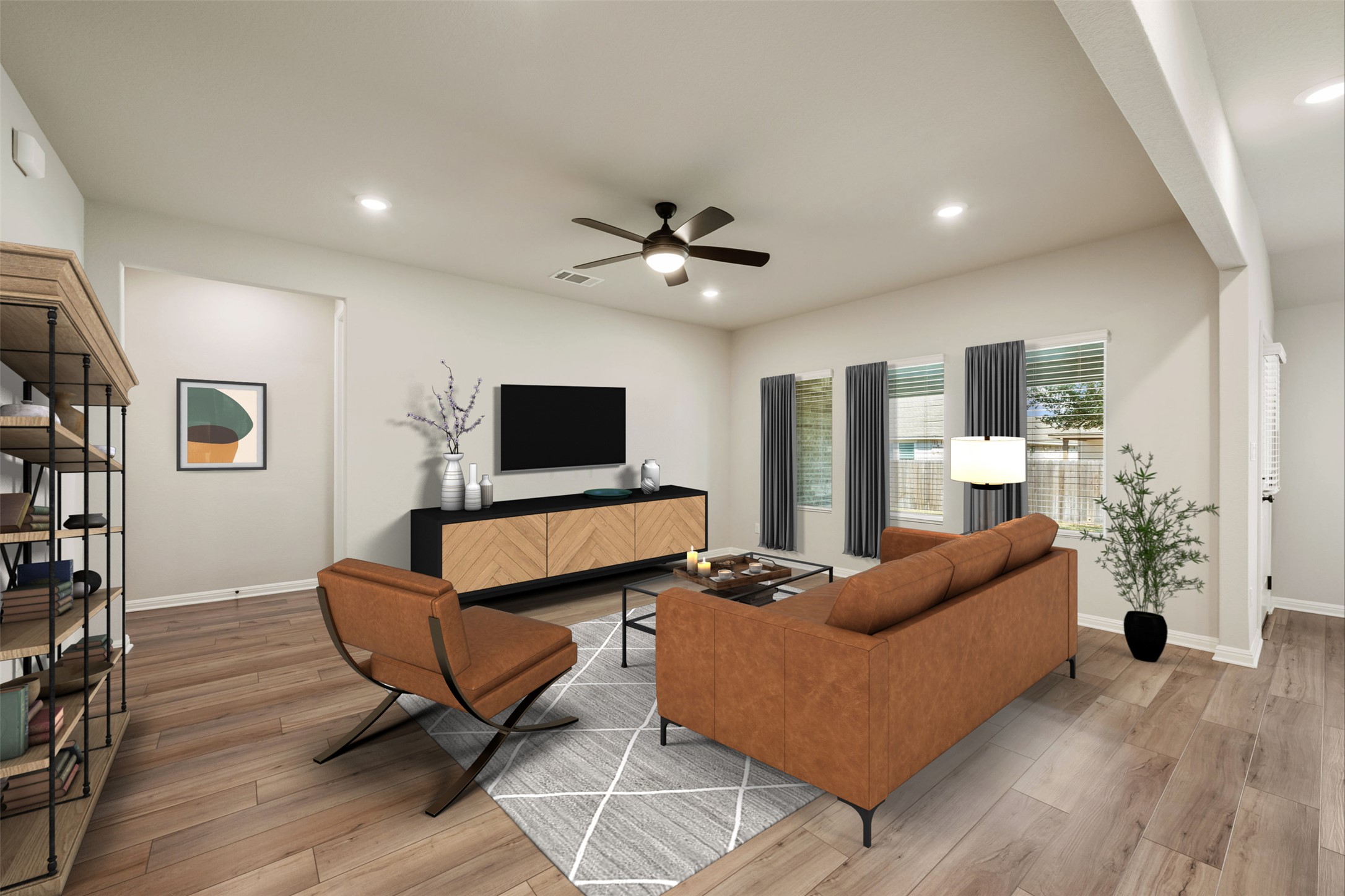 208 Golden Gate Lane Kyle, TX 78640 - Photo 12 of 40 Virtually staged