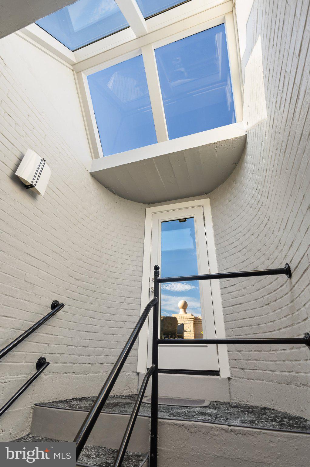 2102 R Street Northwest Washington, DC 20008 - Photo 40 of 54 Entrance to roof deck with skylights
